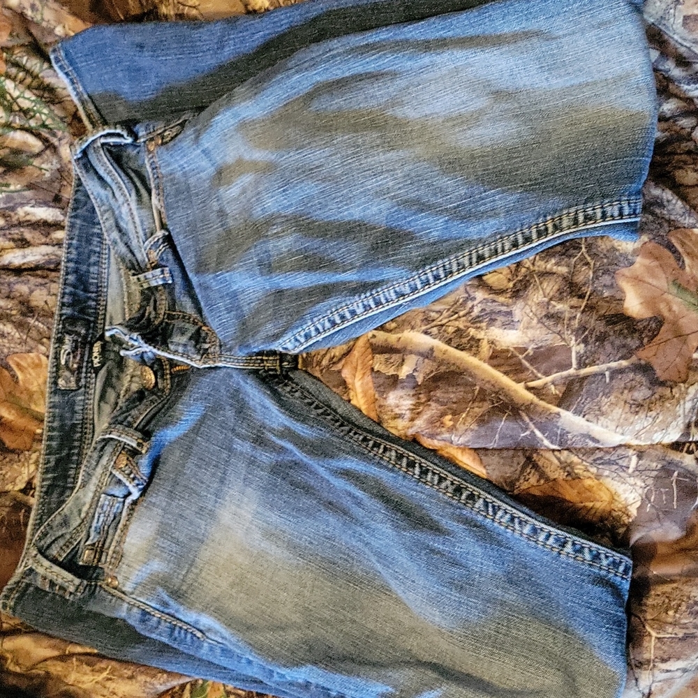 Silver Pioneer Bootcut jeans